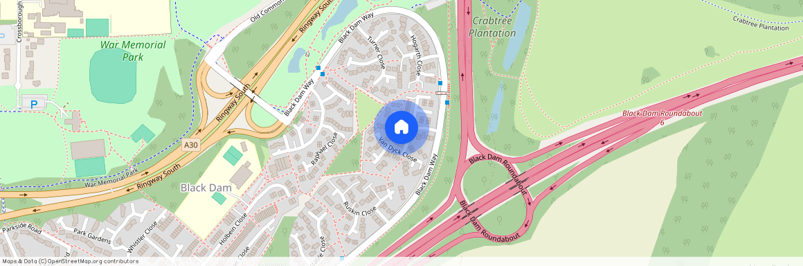 Van Dyck Close, Hampshire RG21