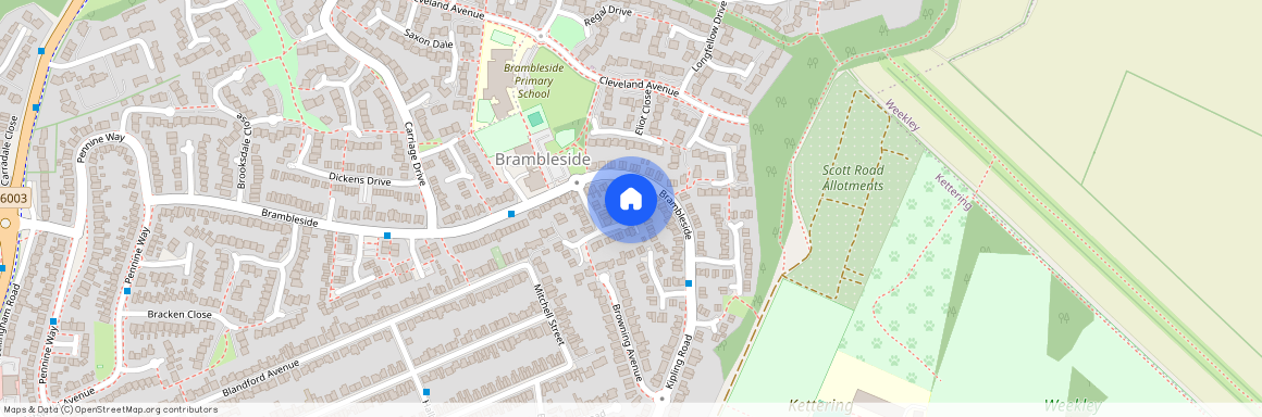 Swinburne Close, Northamptonshire NN16