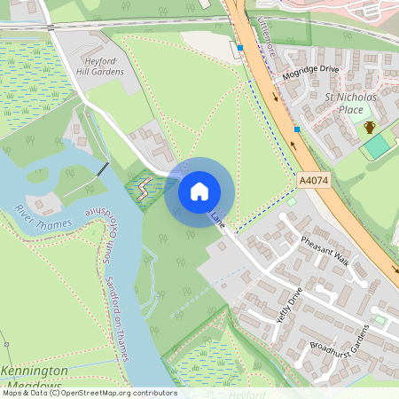 Heyford Hill Lane, Oxford, Sandford-On-Thames