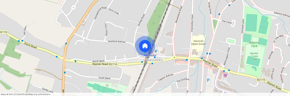 Station Approach West, 9 Station Cottages Station Approach West, BN6