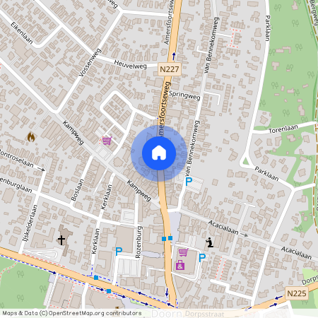 Doorn-Centrum, 3941 EM, Amersfoortseweg, Doorn