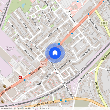 East Street, Epsom, Surrey. KT17