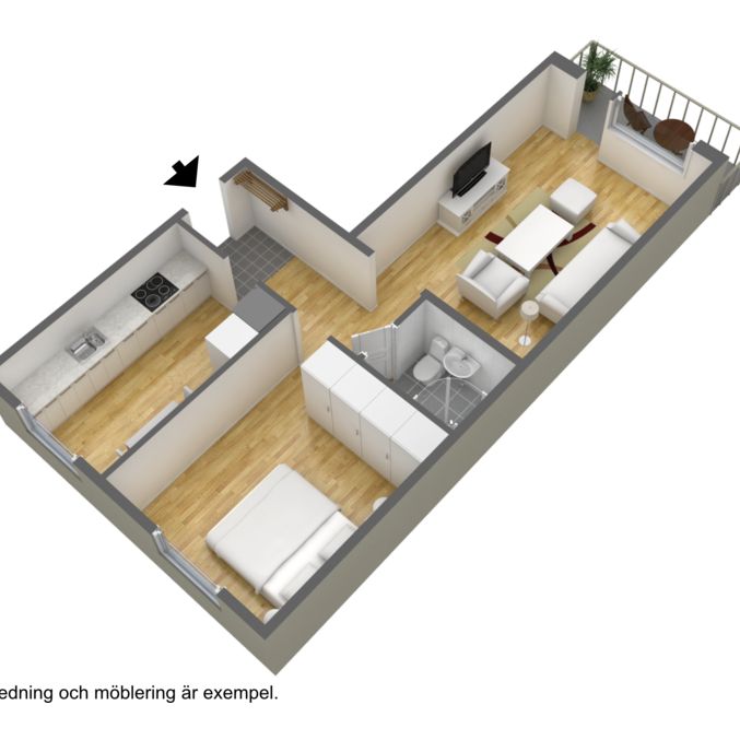 Alidebergsgatan 19, Borås - Foto 2