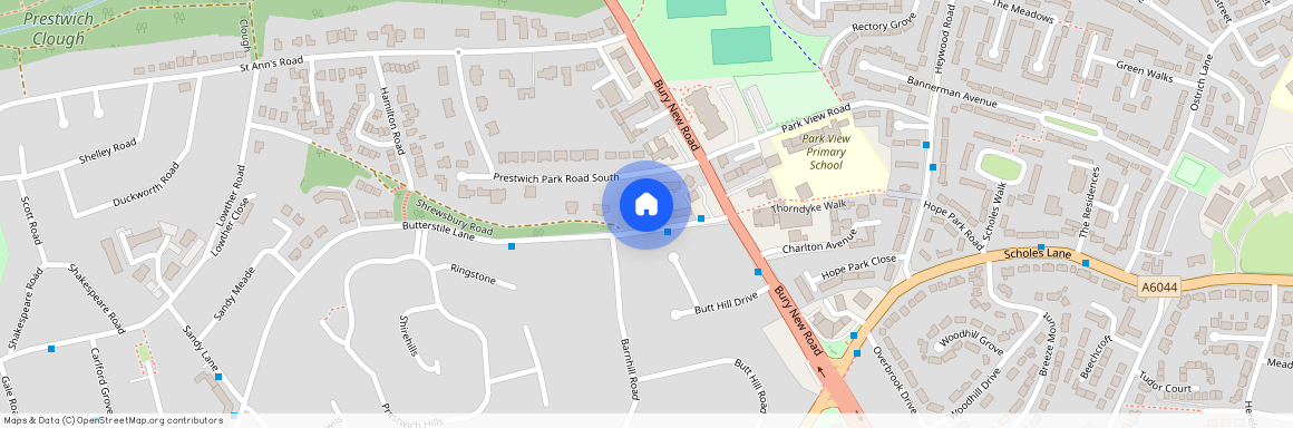 Butterstile Lane, Prestwich, M25