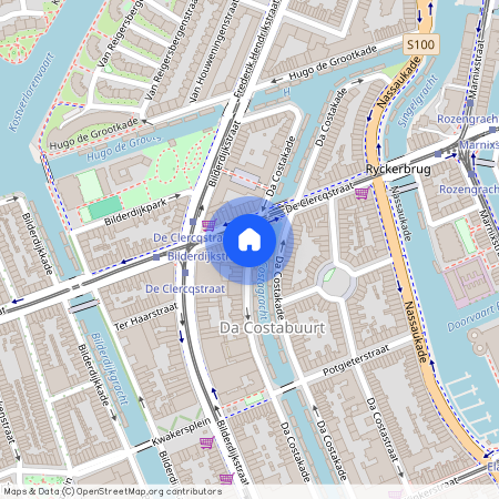 Da Costabuurt, 1053 WL, Da Costakade, Amsterdam