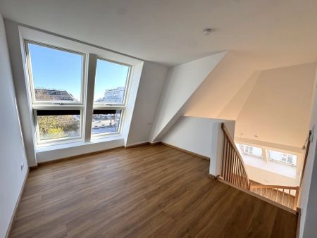 2 Zimmer Dachgeschoss Wohnung mit luftigem Raumgefühl - Erstbezug - Unbefristet - Photo 5