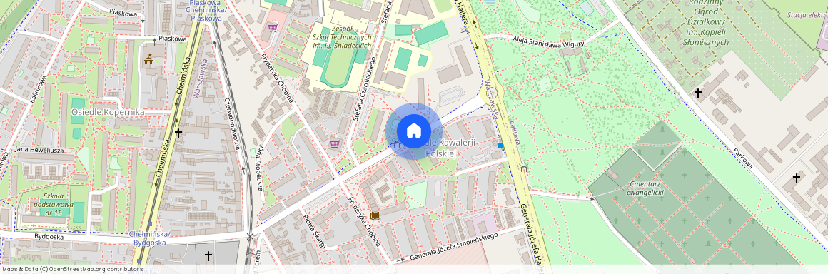 ul. gen. Tadeusza Bora-Komorowskiego, Grudziądz, kujawsko-pomorskie