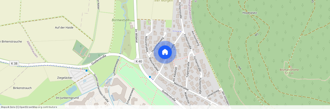 Buchenstr. 7, 34537 Reinhardshausen, 1. OG Li, 34537 Hessen - Bad Wildungen