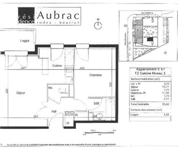 Location Appartement 2 pièces 39m² - Photo 6