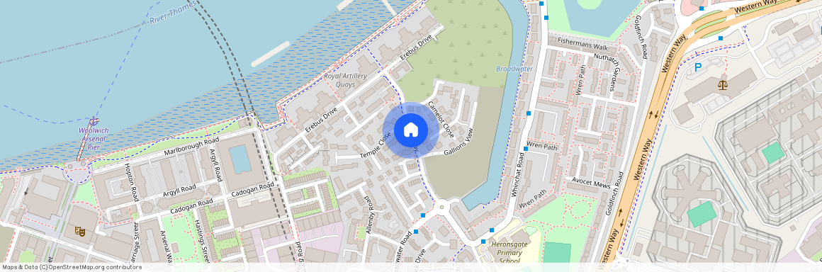 Pier Way, Woolwich, SE28