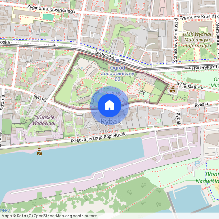 ul. Rybaki, Rybaki, Toruń, kujawsko-pomorskie