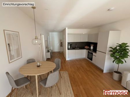 Moderne 2-Zimmer-Wohnung mit Balkon, Fußbodenheizung & Einbauküche in 1210 Wien! - Foto 4
