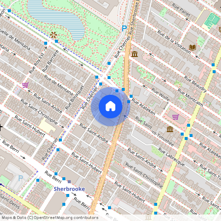 1025 Sherbrooke St E, Montréal, QC