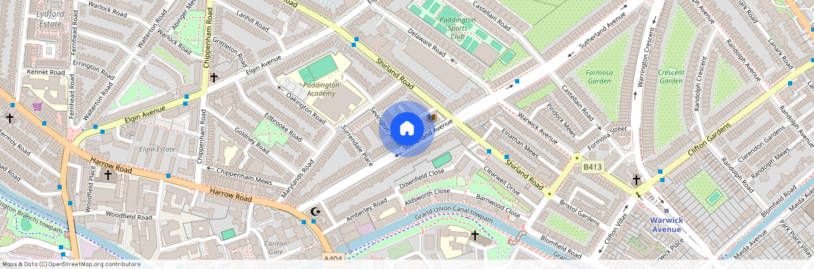 Sutherland Avenue, Maida Vale W9