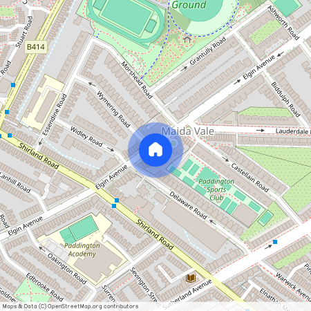 Elgin Avenue, Maida Vale W9, West London