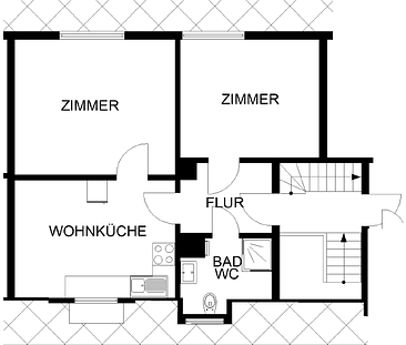 2-Zimmer Wohnung in Haspe-Kipper - Foto 3