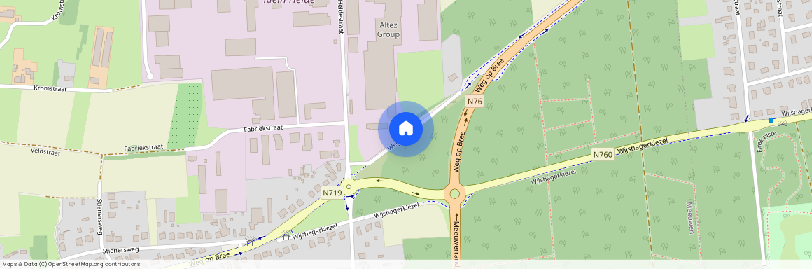 Weg op Bree, Oudsbergen, 3670