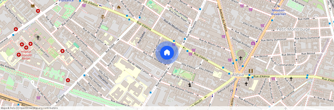 Didot-Porte De Vanves, Paris 14Ème