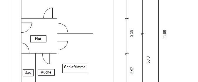sanierte 3 Raumwohnung in Grimma Süd - Foto 1