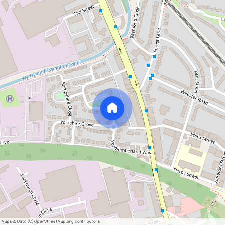 Northumberland Way, Walsall, WS2
