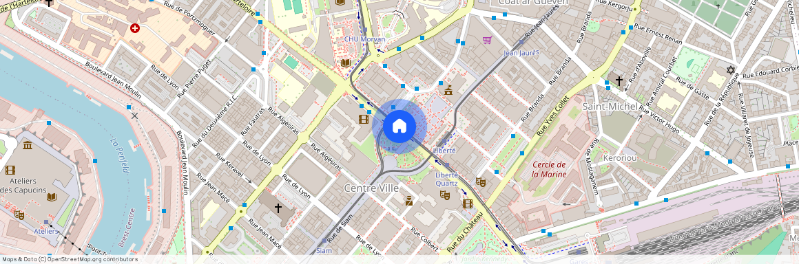 CENTRE VILLE - JAURES, Brest