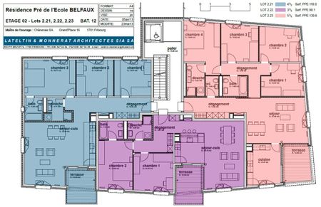 For rent – Beautiful modern 3.5 room apartment – 93 m² – Belfaux (FR) - Foto 4