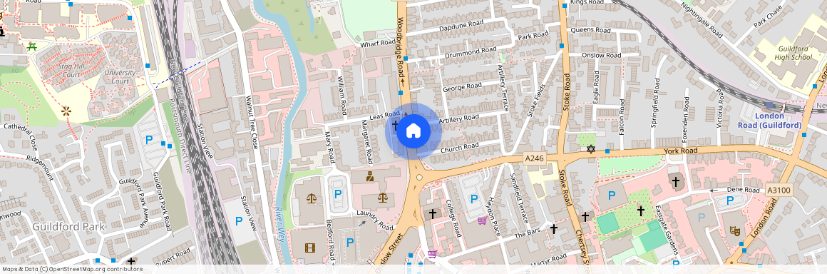 Woodbridge Road, Guildford, GU1 4QH
