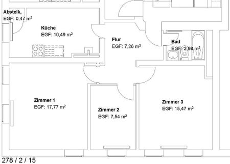 WG-geeignete 3 Zimmer Wohnung! - Foto 3