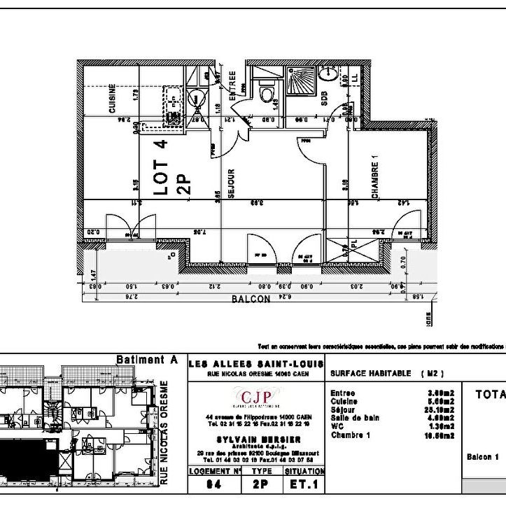 Appartement Beaulieu 2 pièce(s) 50 m2 - Photo 2