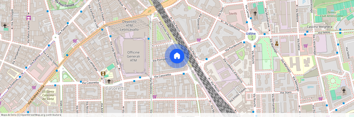 Via Pompeo Cambiasi 14, 20131 Milan MI, Italy