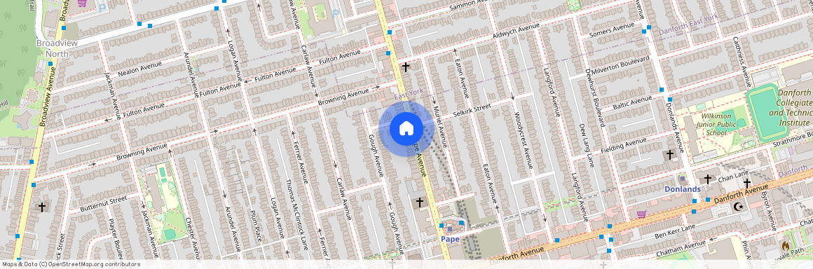 800 Pape Avenue Unit# Main, Toronto