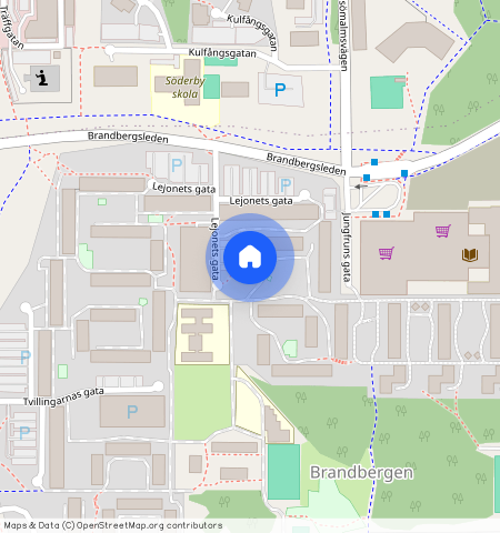 Brandbergen, Haninge, Stockholm, Lejonets Gata 353
