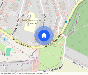 2-Raum-Whg. mit Erzgebirgsblick - Photo 1