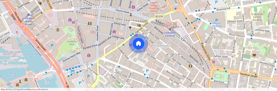 A Liverpool One, 1 David Lewis St., Liverpool, L1