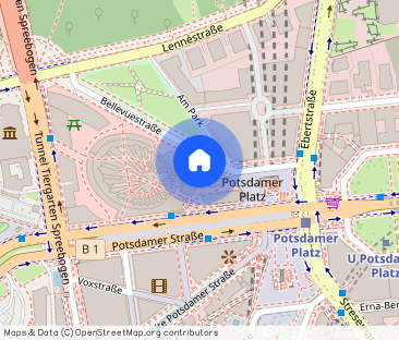 Exklusive Wohnung nahe Potsdamer Platz mit Concierge-Service - Photo 1