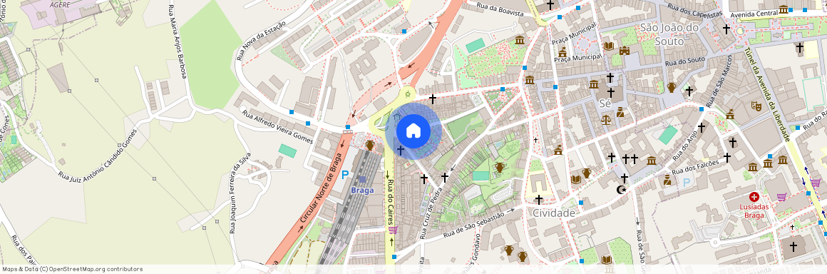 Praca Camilo Castelo Branco, Braga