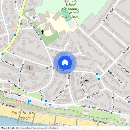 Seaskeem, 11 Warren Edge Road, Southbourne, Bournemouth, BH6