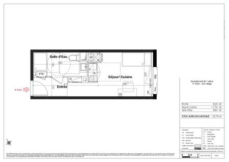 Location Appartement 1 pièce 20m² MERIGNAC 33700 - Photo 5