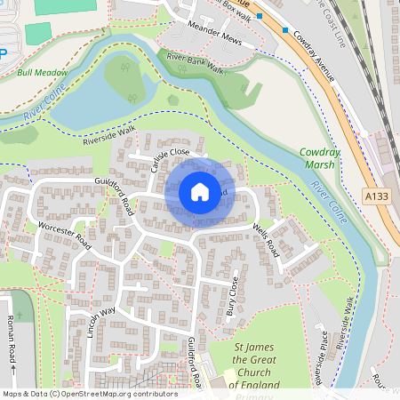 Bristol Road, Colchester, Essex, CO1 2YU