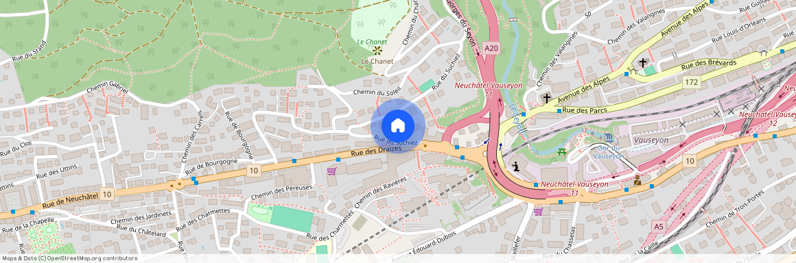 Rue du Suchiez 10, 2000 Neuchâtel