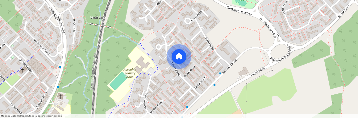 CEDAR ROAD, Abronhill, Cumbernauld