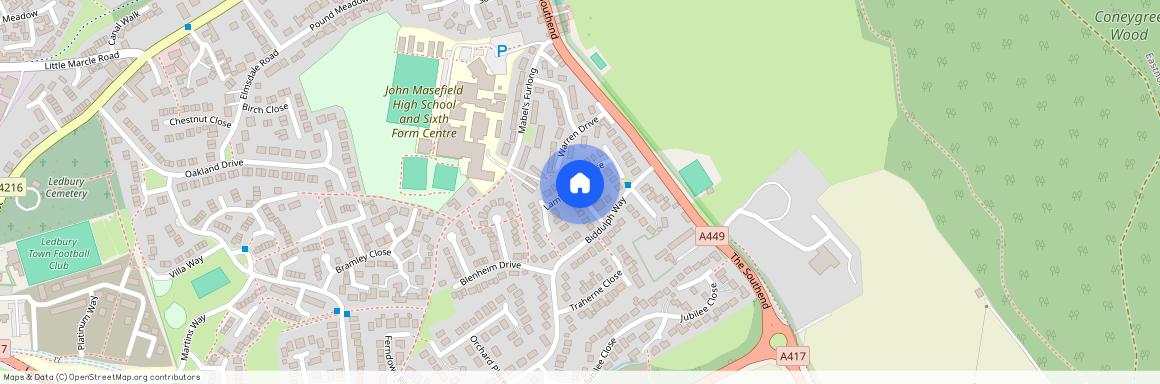 Lambourne Close, Ledbury, Herefordshire, HR8