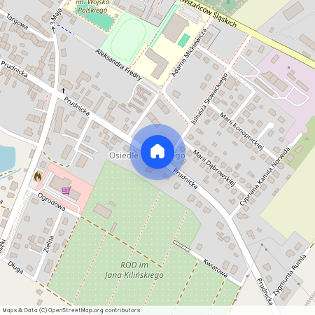 ul. Prudnicka, Korfantów, Korfantów, nyski, opolskie