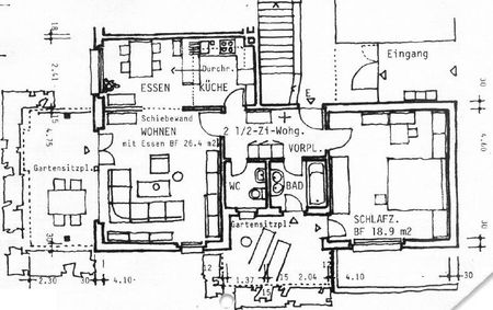 Charmante 2.5-Zimmer-Wohnung mit Gartensitzplatz befristet bis 30.... - Foto 3