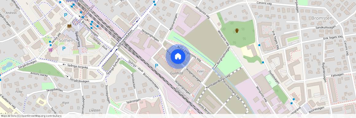 Stockholm, Skogängsvägen, 44, 16348, Spånga