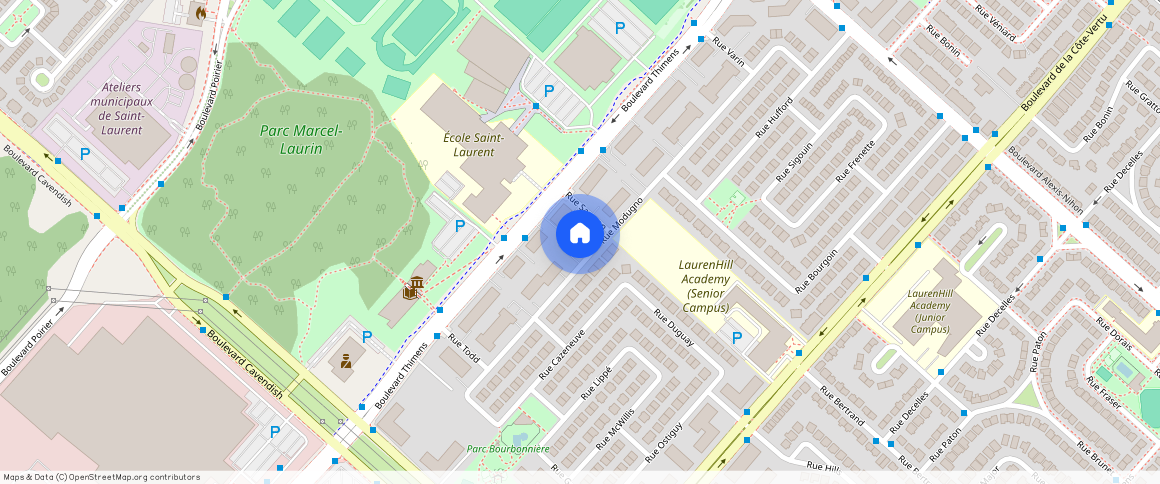 ** Rue Modugno, Saint-Laurent, Saint-Laurent, Ile de Montréal, H4R 1A1