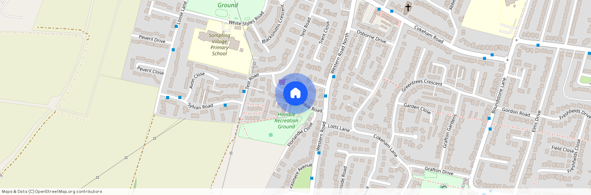 Hamble Road, Lancing, Sompting