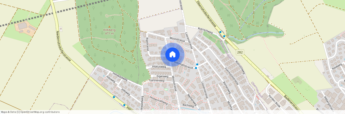 5443, Niederrohrdorf, Moosstrasse, 12