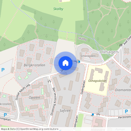 Gustaf Adolfs väg, Kalmar