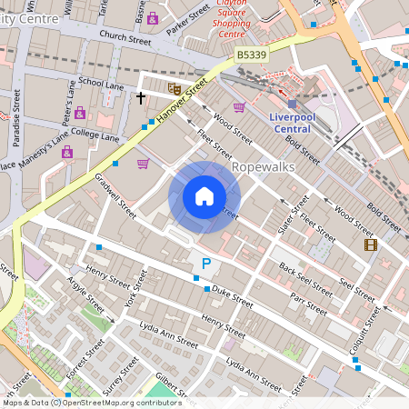 Flat 25, 36 Seel St Liverpool